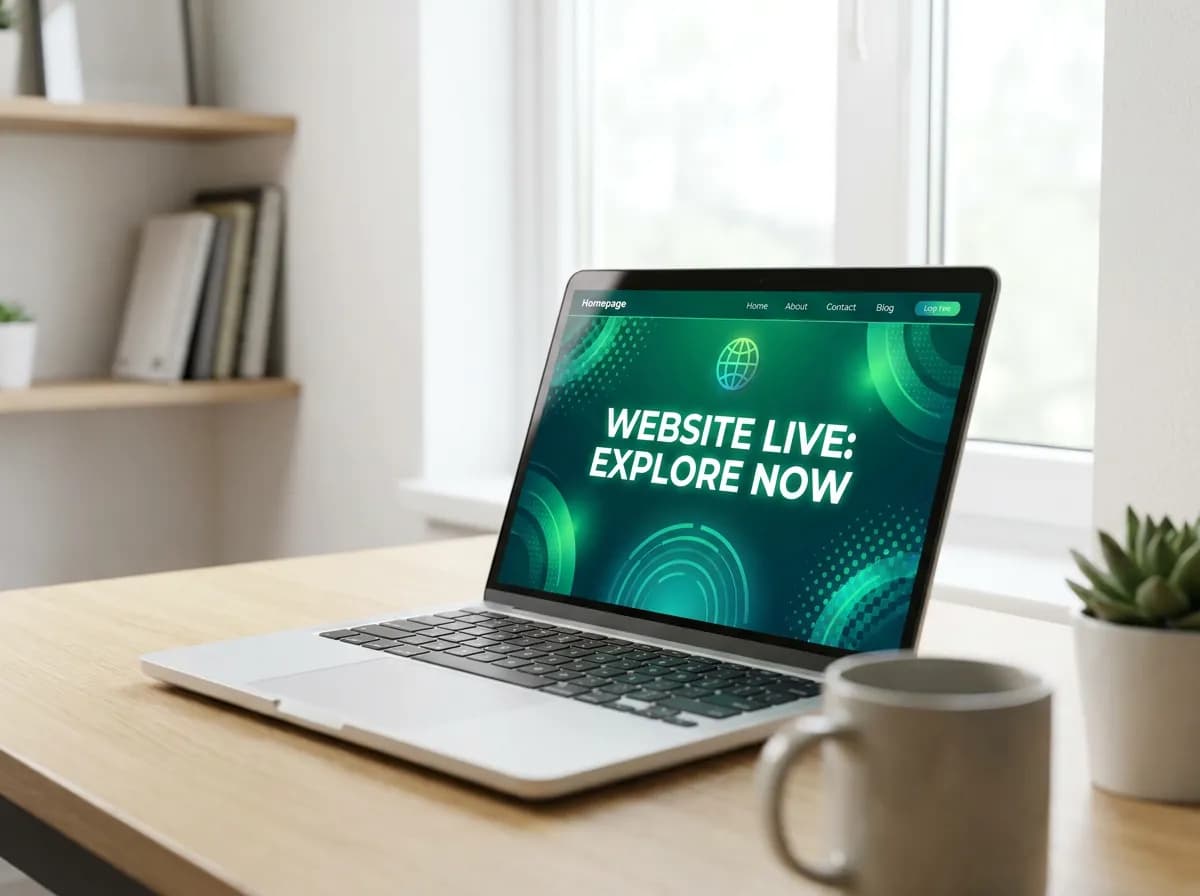 Launch your website in minutes with free AI website builder