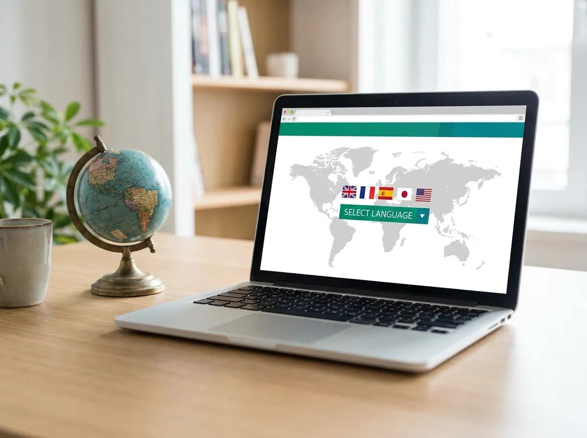 Multi-language support with free AI website builder