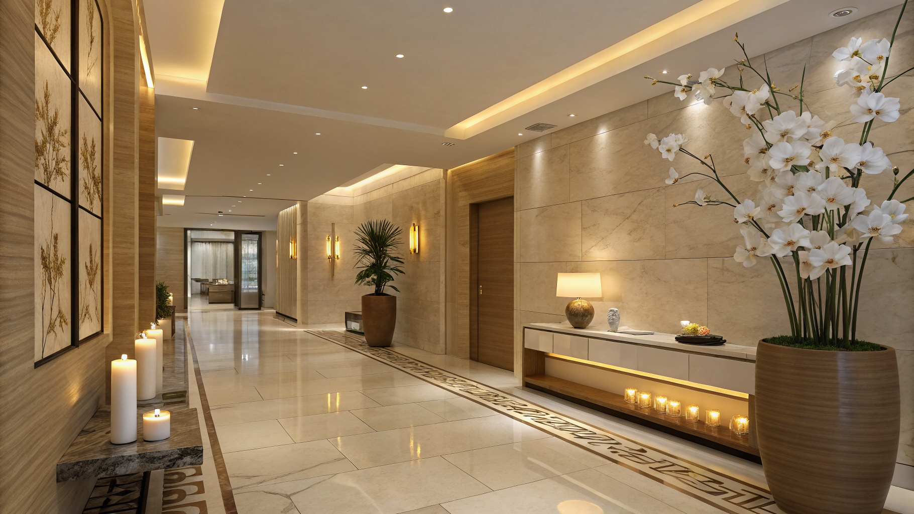 Spa Website Design - Luxury Spa Interior